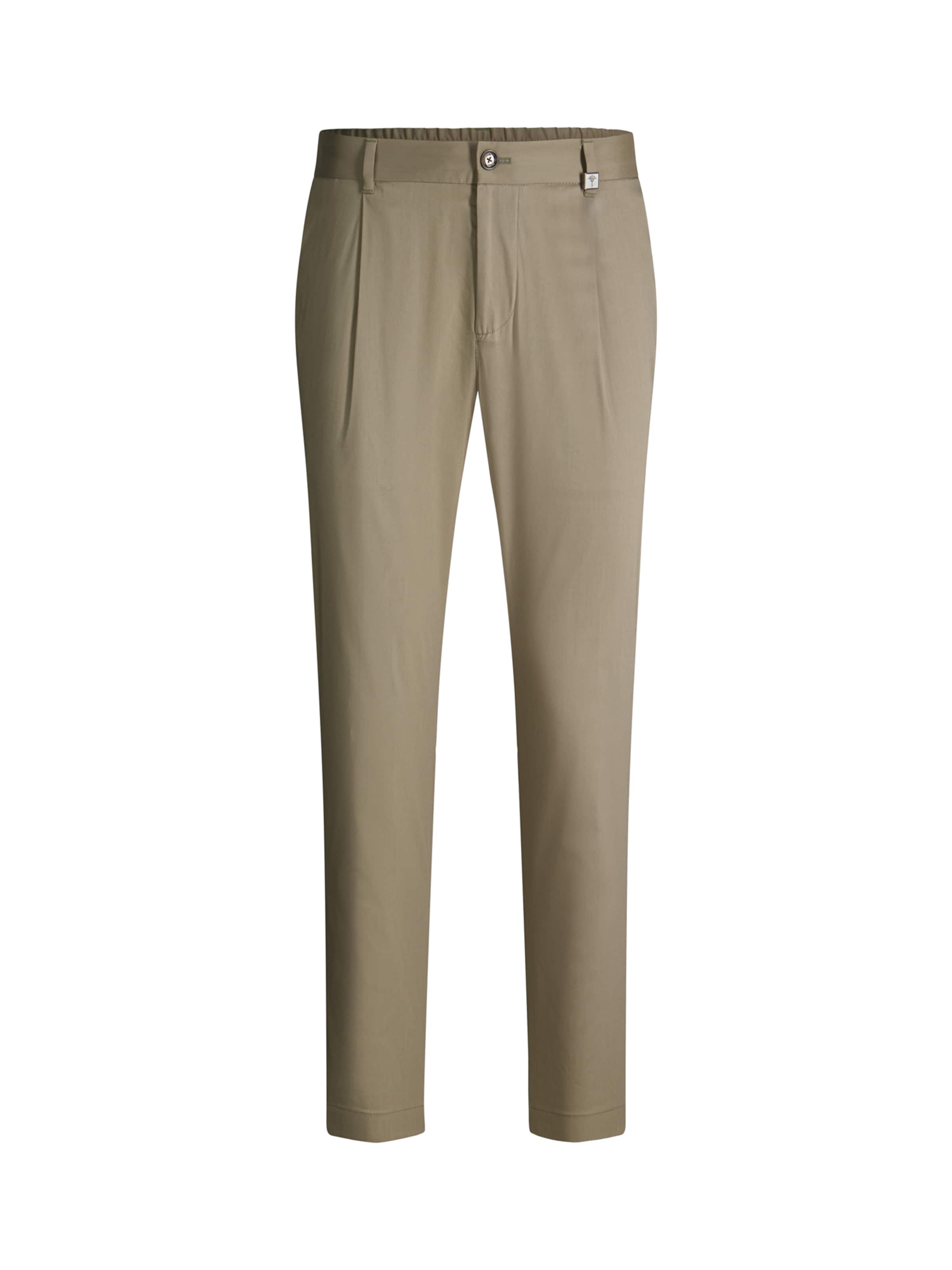 Regular Pantalon chino 'Lester' JOOP! en vert : devant
