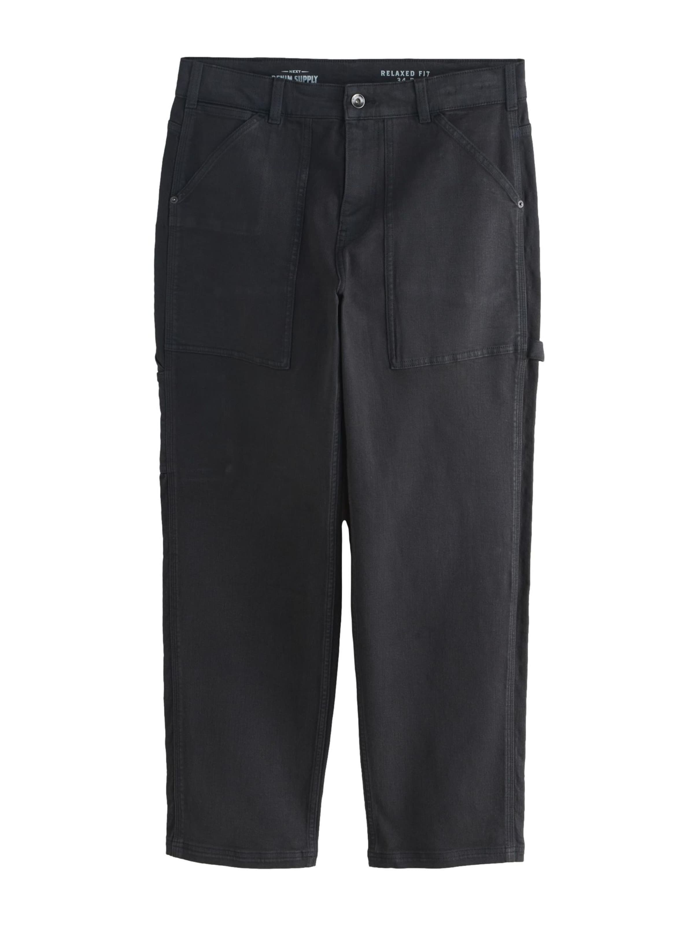 regular Pantaloni di Next in nero: frontale