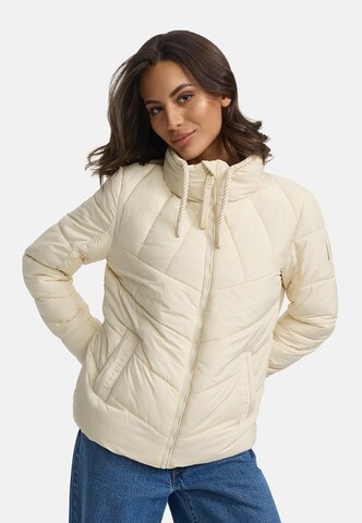 NAVAHOO Демисезонная куртка 'Liebesfee 14' в Белый