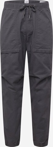 GAP Tapered Trousers in Grey: front