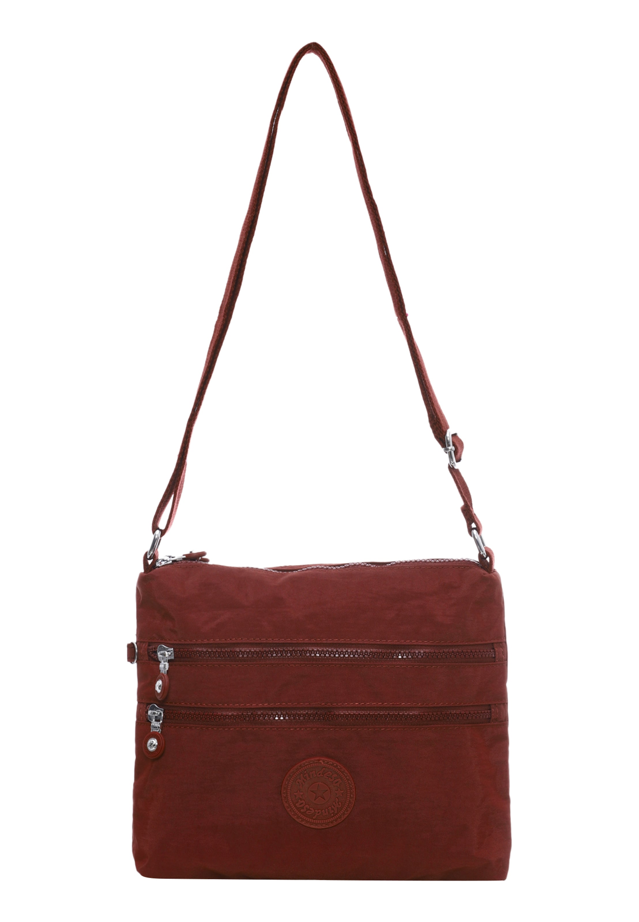 Mindesa - Bolso de hombro en marrón: frente