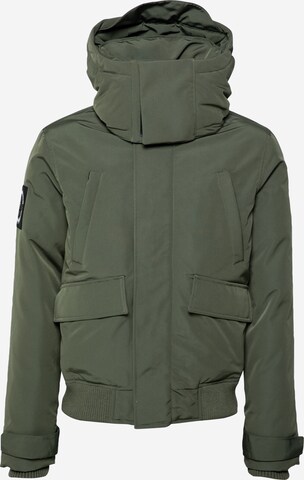 Superdry Between-season jacket 'Everest' in Green: front