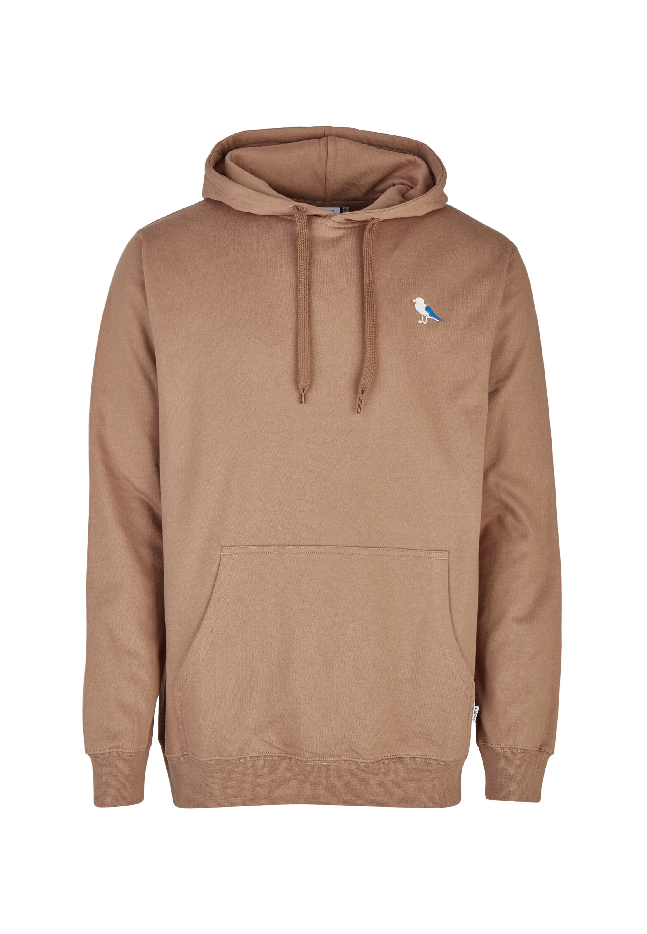 Cleptomanicx Sweatshirt in Braun: Vorderseite