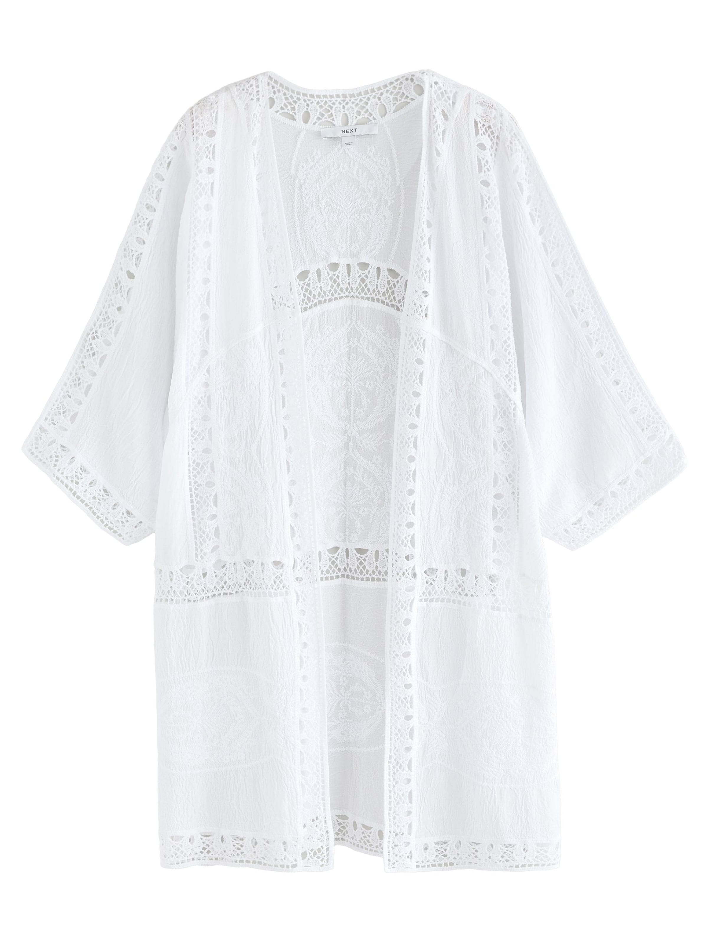 Telo da mare di Next in bianco: frontale