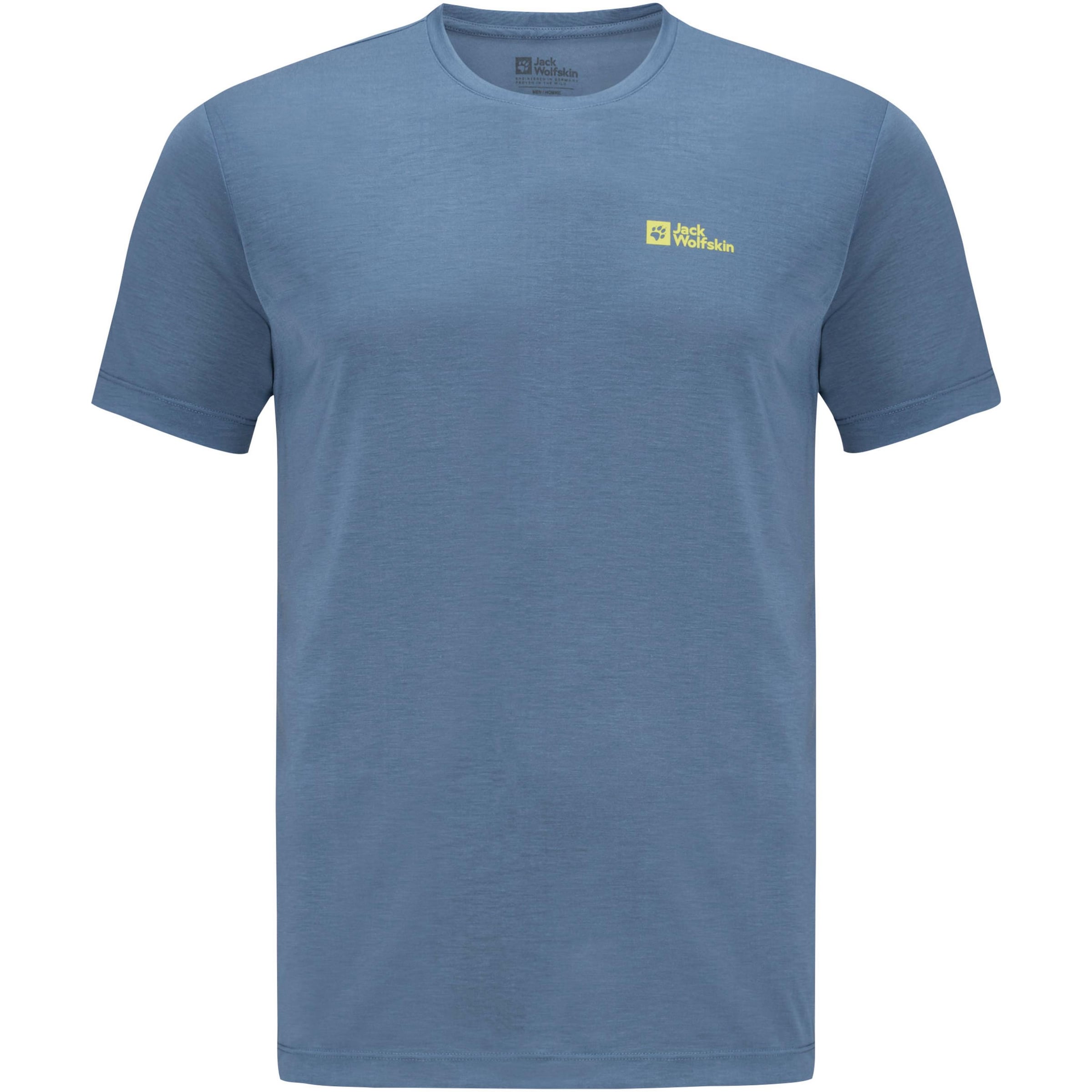 JACK WOLFSKIN Performance Shirt 'VONNAN' in Blue: front
