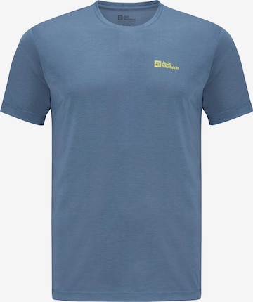 JACK WOLFSKIN Performance Shirt 'VONNAN' in Blue: front