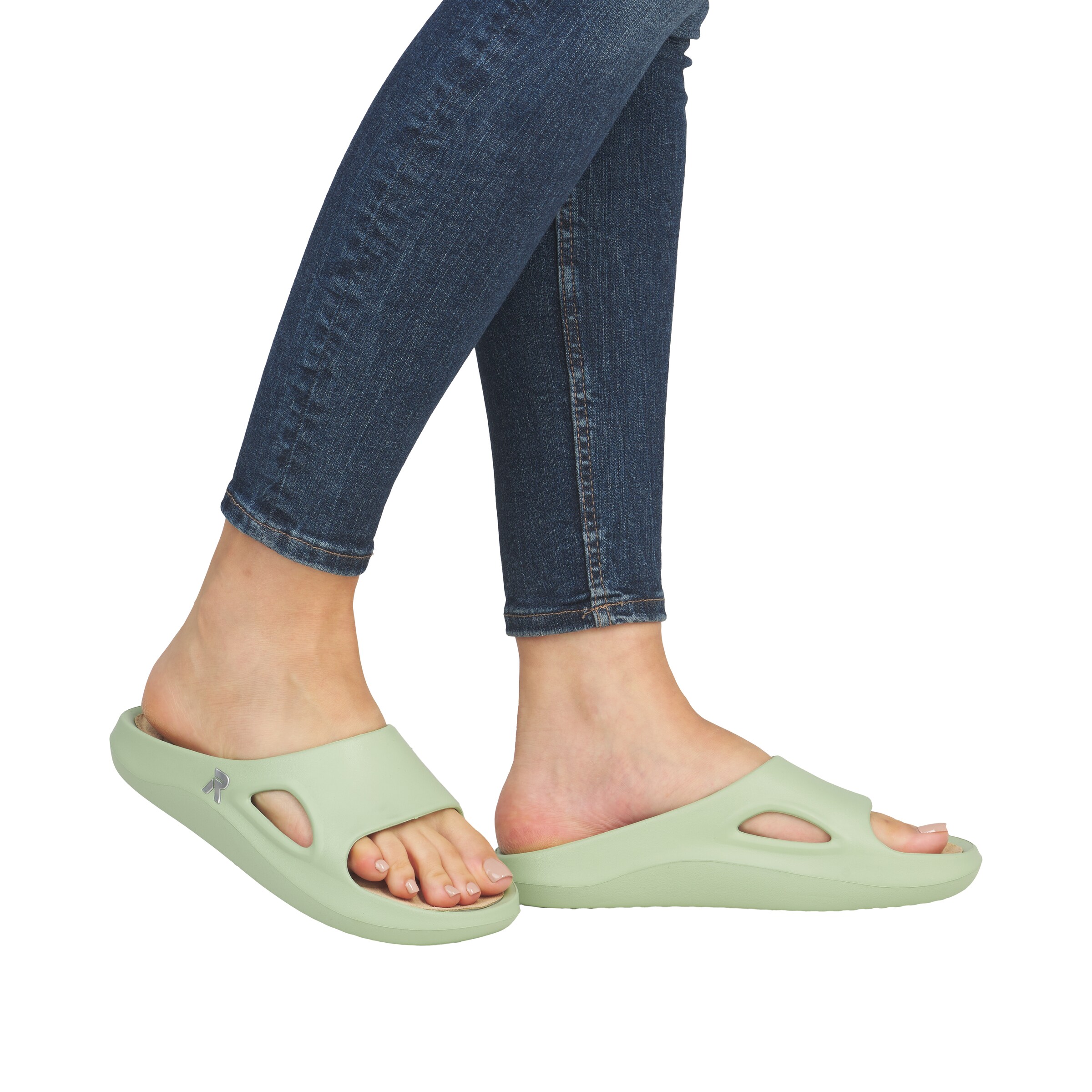 Mule 'W3350' Rieker Sport en vert