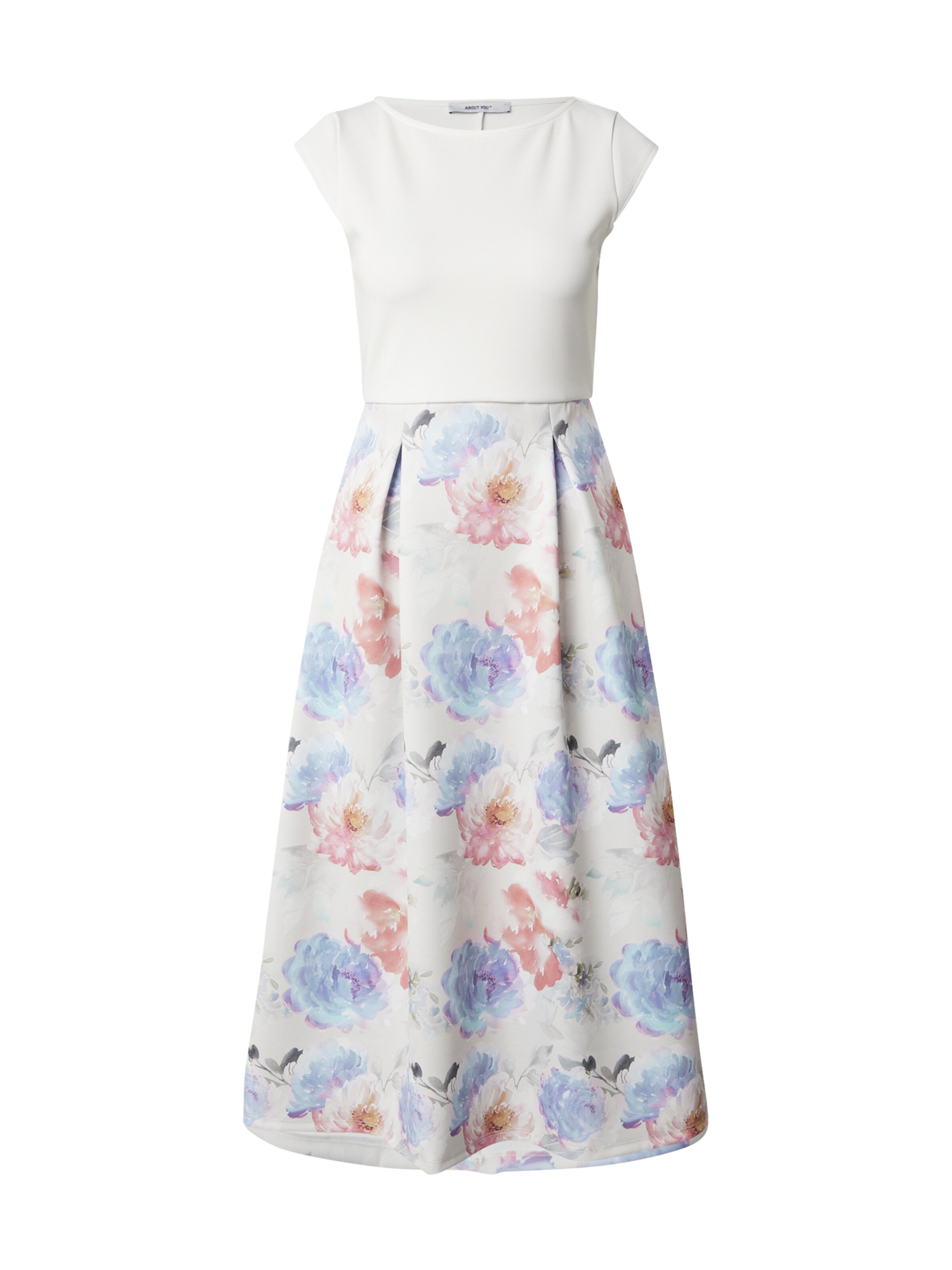 balts ABOUT YOU Kleita 'Franca': no priekšpuses