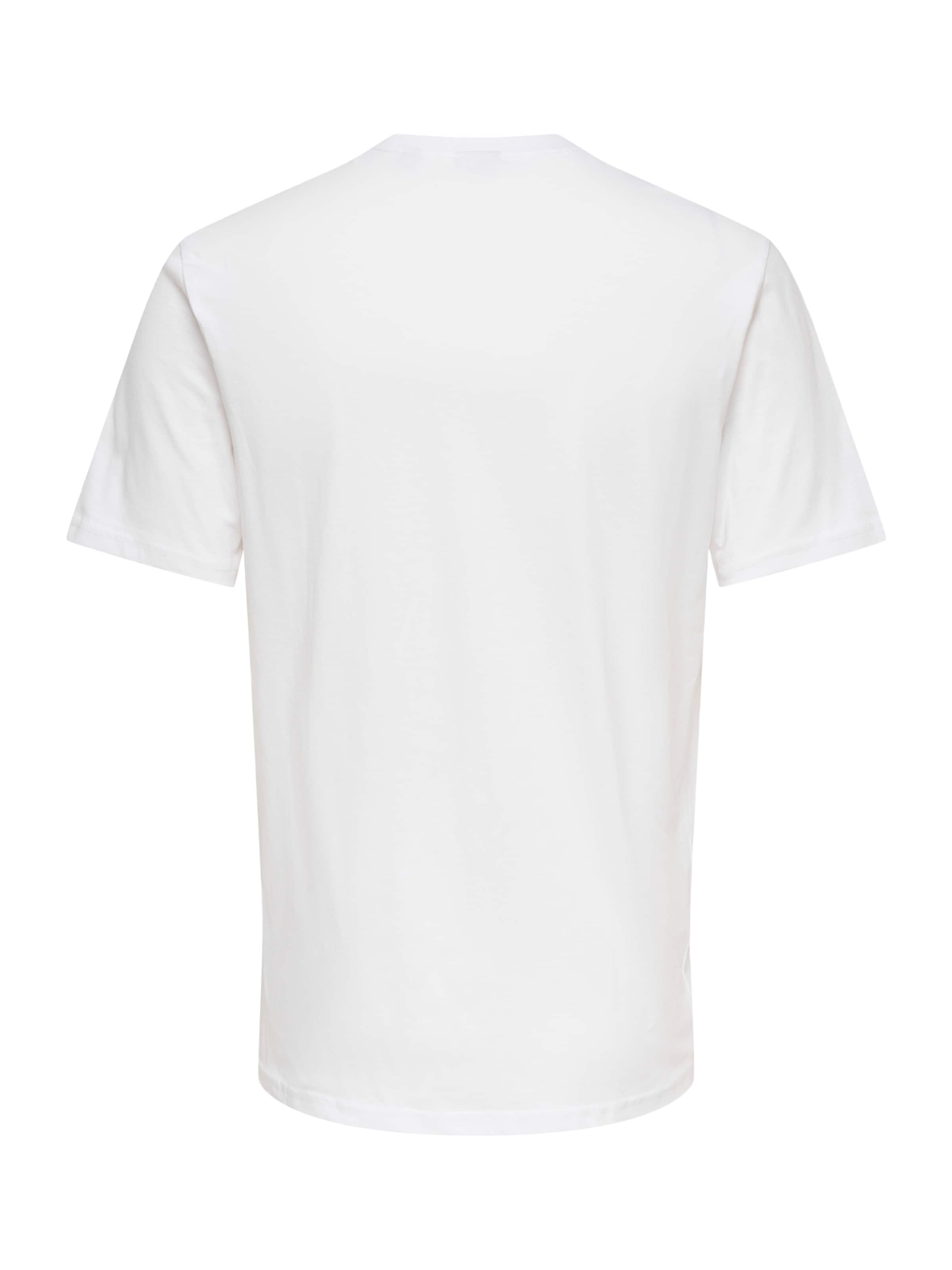 Only & Sons T-Shirt 'ONSMAGDY' in Weiß