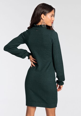 LAURA SCOTT Knitted dress in Green