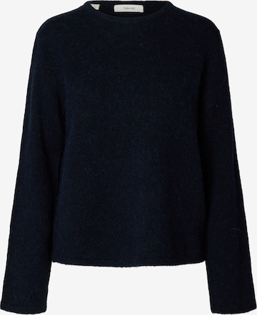 Pullover 'SLWLULU' di SELECTED in blu: frontale