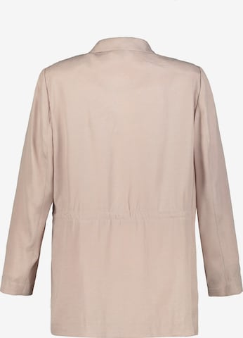 Ulla Popken Between-Season Jacket '790455' in Beige