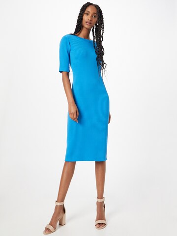 JUST FEMALE - Vestido de punto 'Fresh' en azul