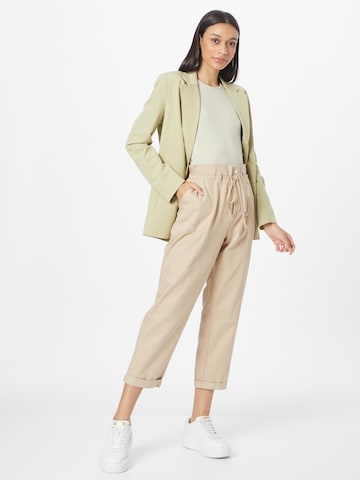 ZABAIONE Tapered Pants 'Donia' in Beige