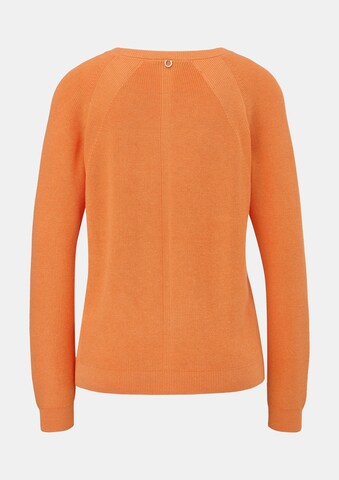 COMMA Sweater in Orange: back