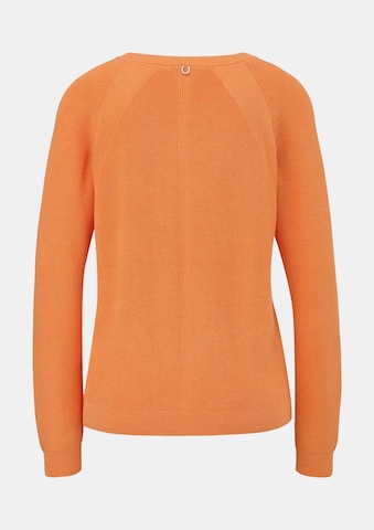 Pull-over COMMA en orange : derrière