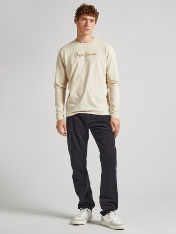 Maglietta ' EGGO ' di Pepe Jeans in beige