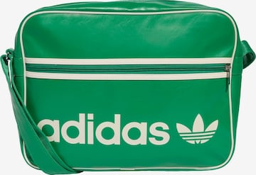 ADIDAS ORIGINALS - Bolso de hombro 'Og Airliner' en verde: frente
