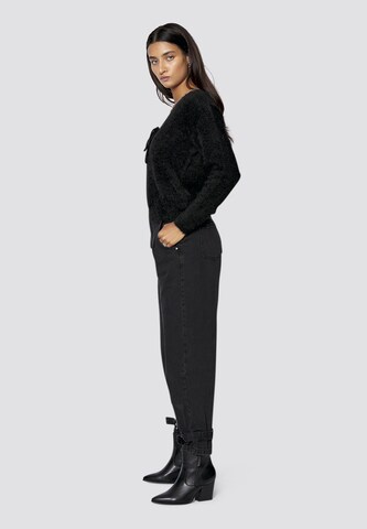 FRESHLIONS Knit cardigan 'Madison' in Black