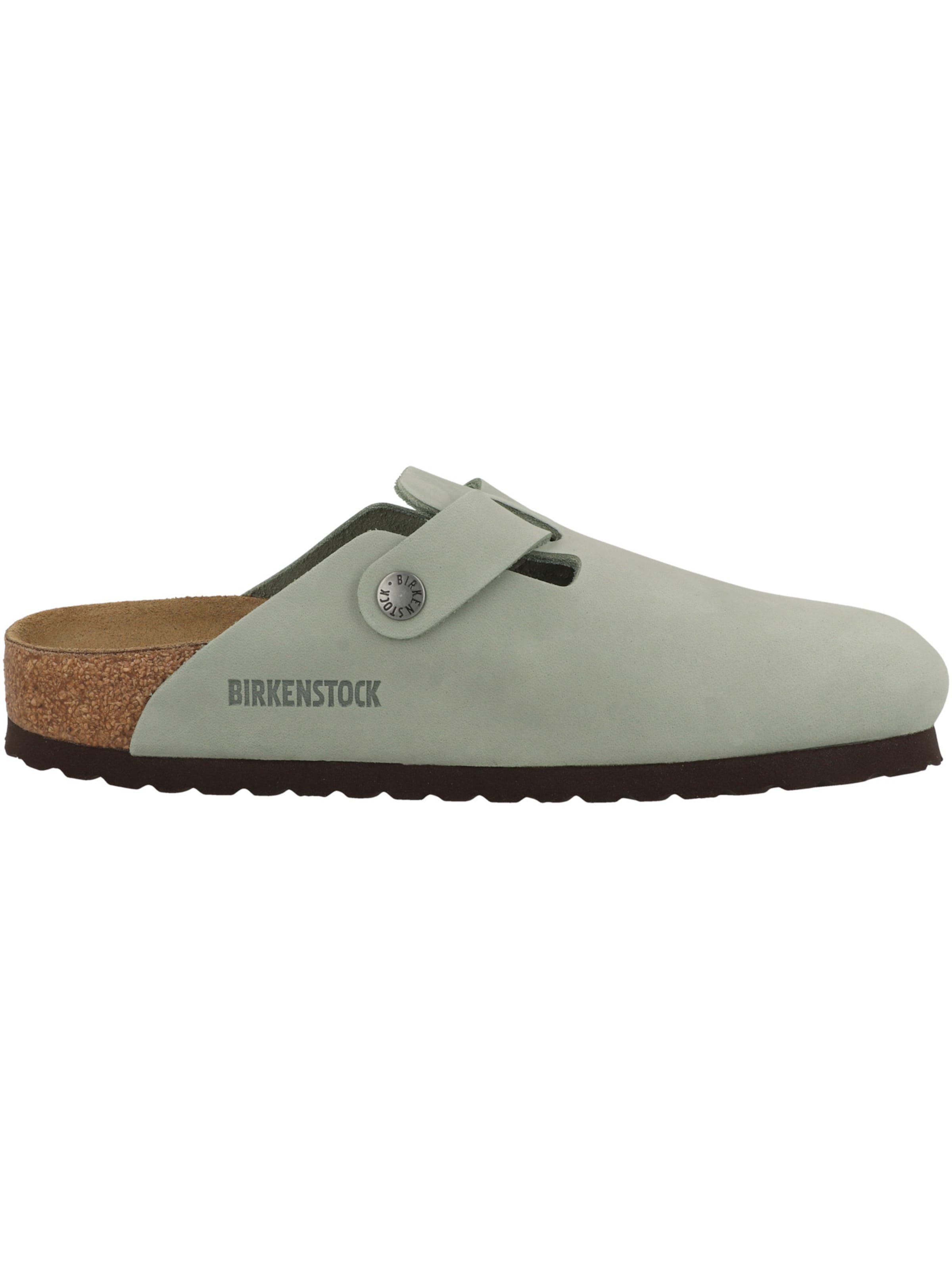 BIRKENSTOCK - Sapato aberto 'Boston' em verde