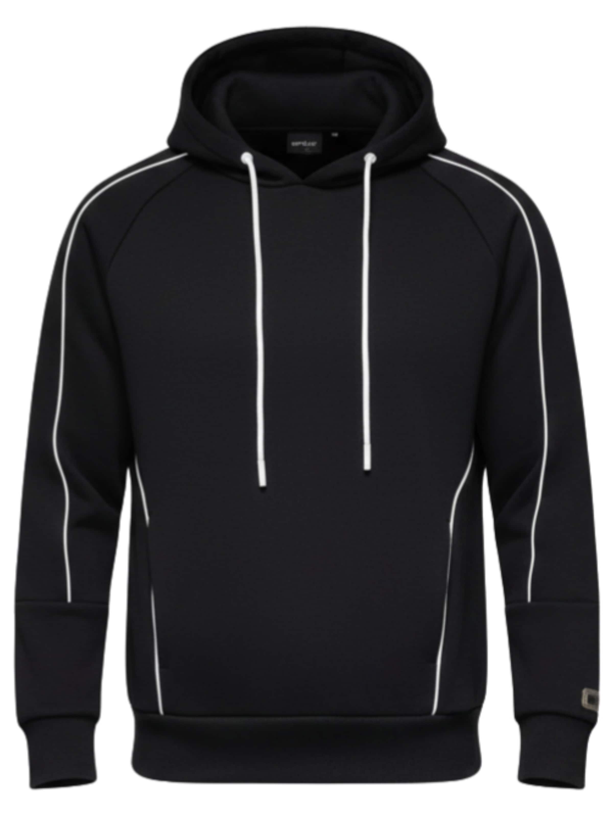 Sweat-shirt 'OM-SSNZ-0250' Ombre en noir : devant