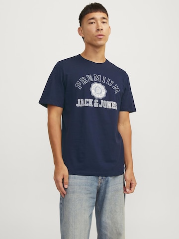 JACK & JONES Shirt in Blue: front