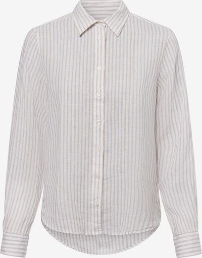 GANT Bluse in beige / weiß, Produktansicht