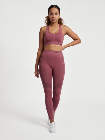 Hummel Bralette Sports Bra in Purple