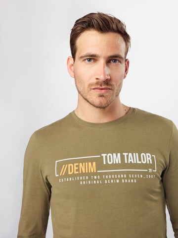 TOM TAILOR DENIM - Camisa em verde