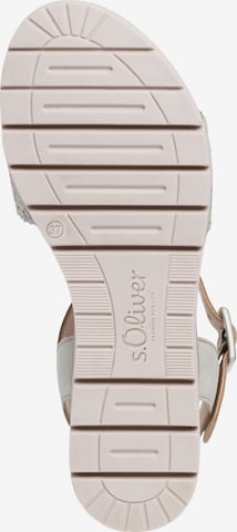 s.Oliver Strap sandal in Grey