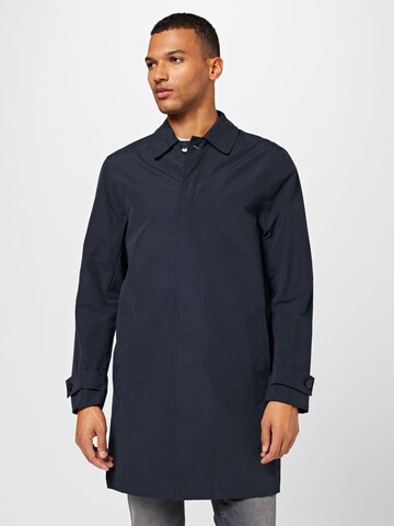 Manteau mi-saison 'Mac' BURTON MENSWEAR LONDON en bleu : devant