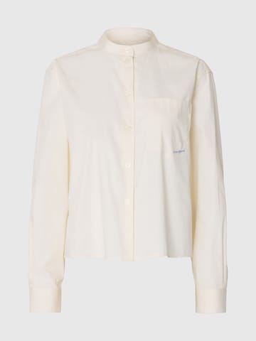 Camicia da donna di SELECTED in bianco: frontale