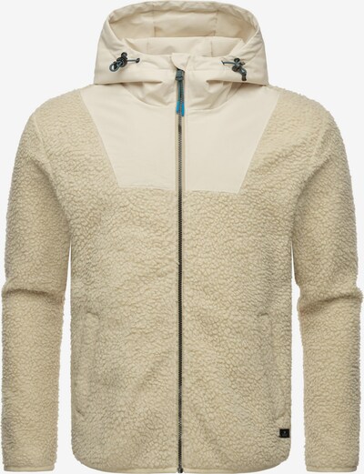 Ragwear Athletic Fleece Jacket 'Adar' in Cream / Light beige, Item view