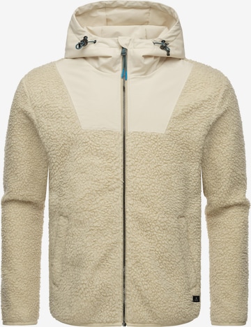 Ragwear Функциональная флисовая куртка 'Adar' в Бежевый: спереди