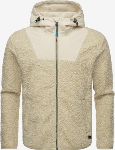 Ragwear Athletic Fleece Jacket 'Adar' in Cream / Light beige, Item view