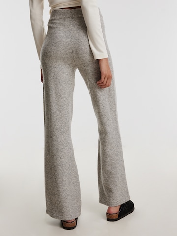 EDITED Boot cut Trousers 'SEDA' in Grey