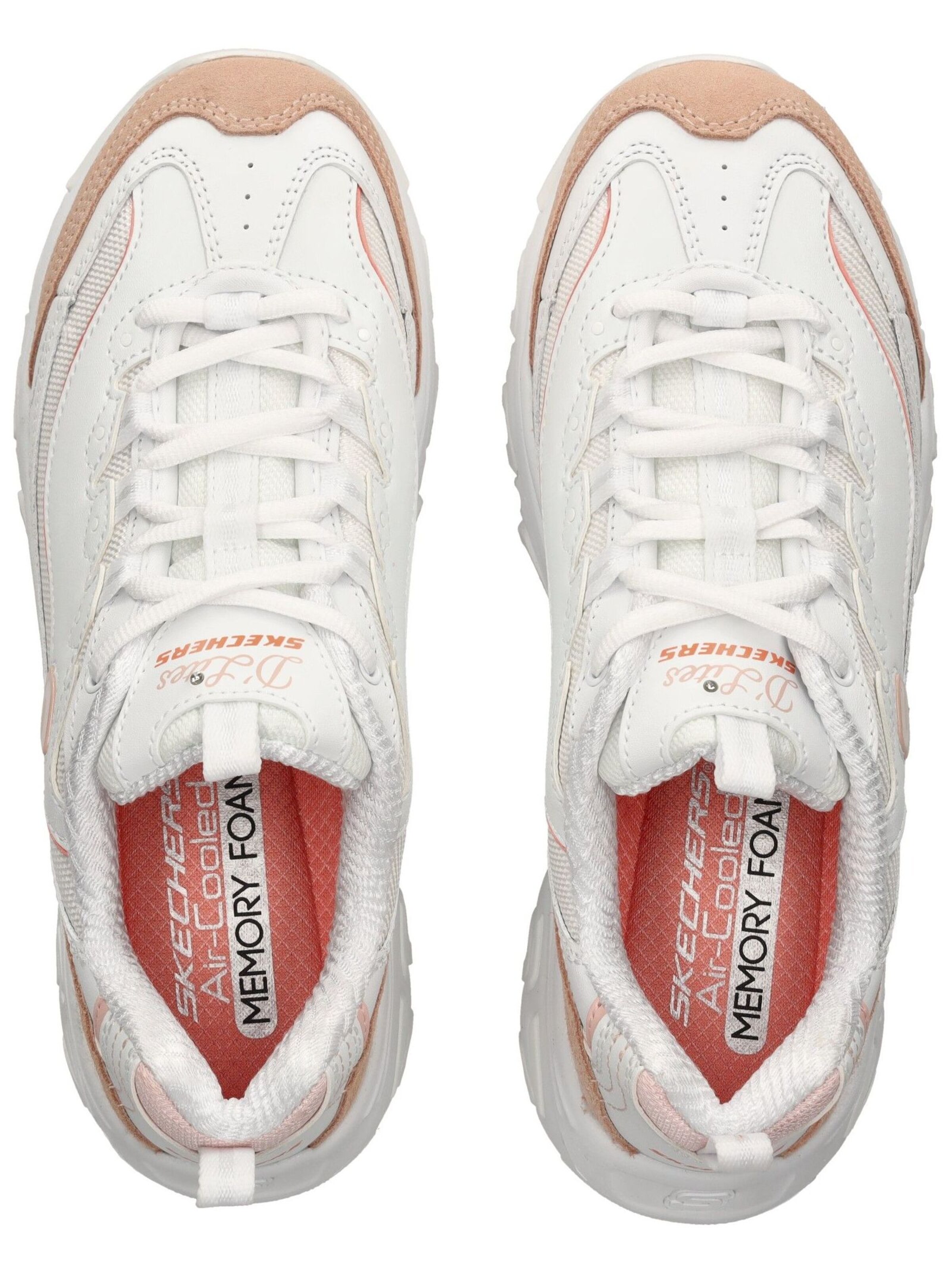Sneaker bassa 'D'Lites - New Heat' di SKECHERS in bianco