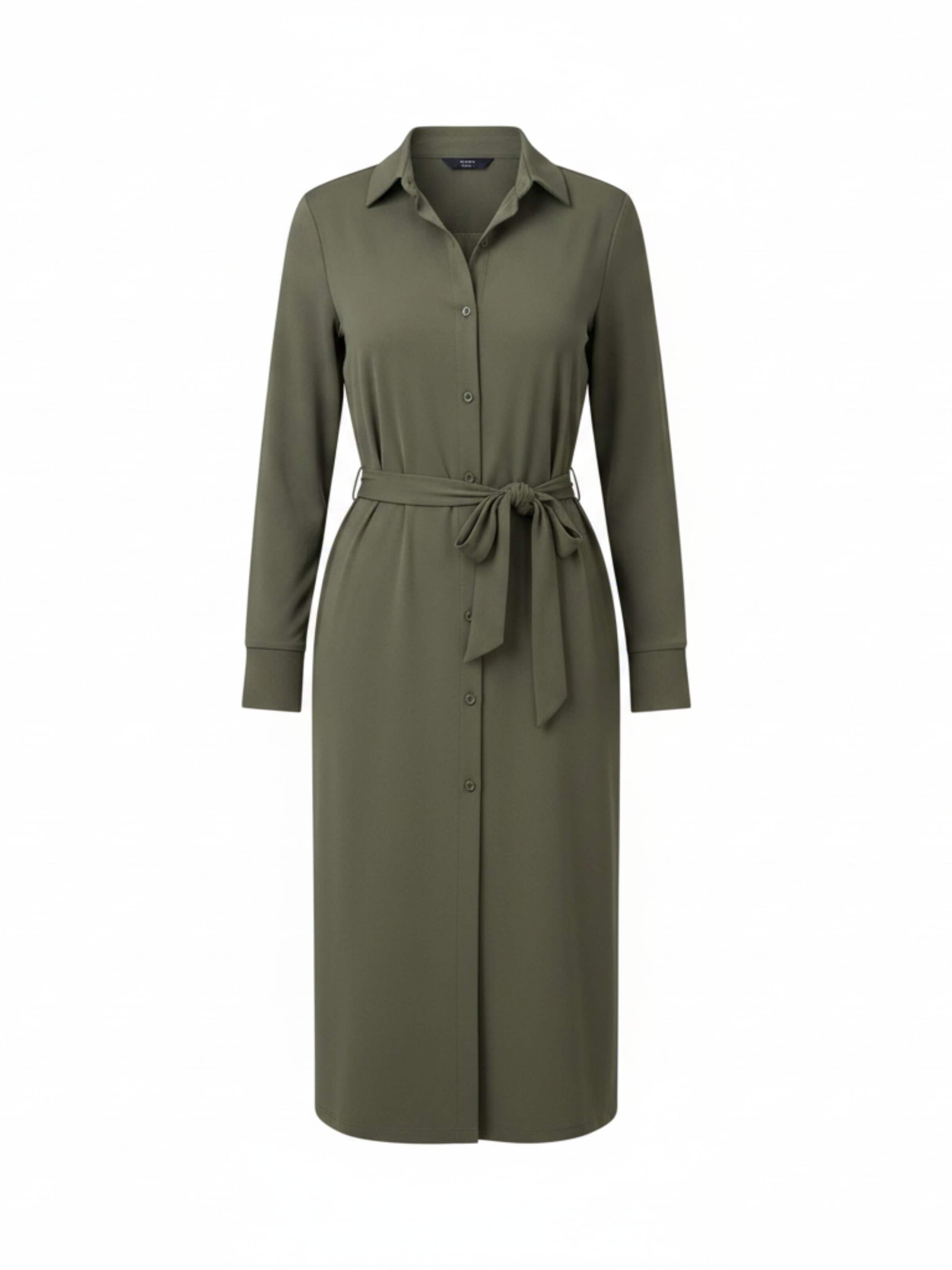 WEARABLE STORIES - Vestido 'Pim' en verde: frente