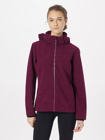 CMP Athletic Jacket in Red: front