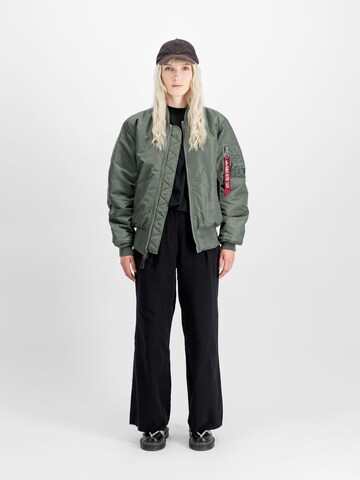 ALPHA INDUSTRIES Between-Season Jacket 'MA-1 Heritage' in Grey