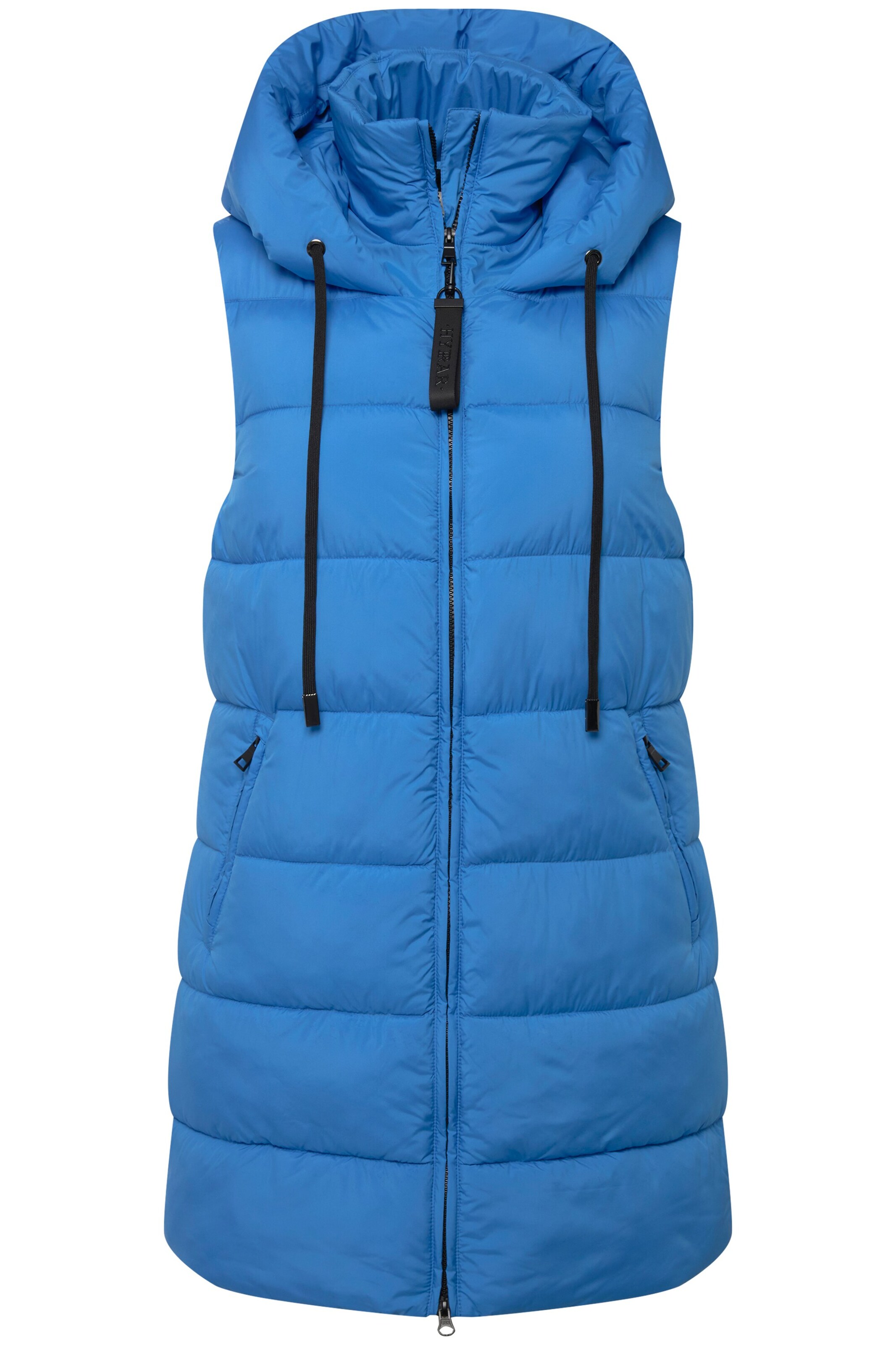 Ulla Popken Bodywarmer in Blauw: voorkant