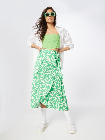 Monki Skirt in Green