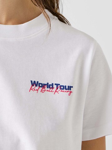 Red Bull Racing x Pepe Jeans Shirt ' W WORLD TOUR TEE ' in White