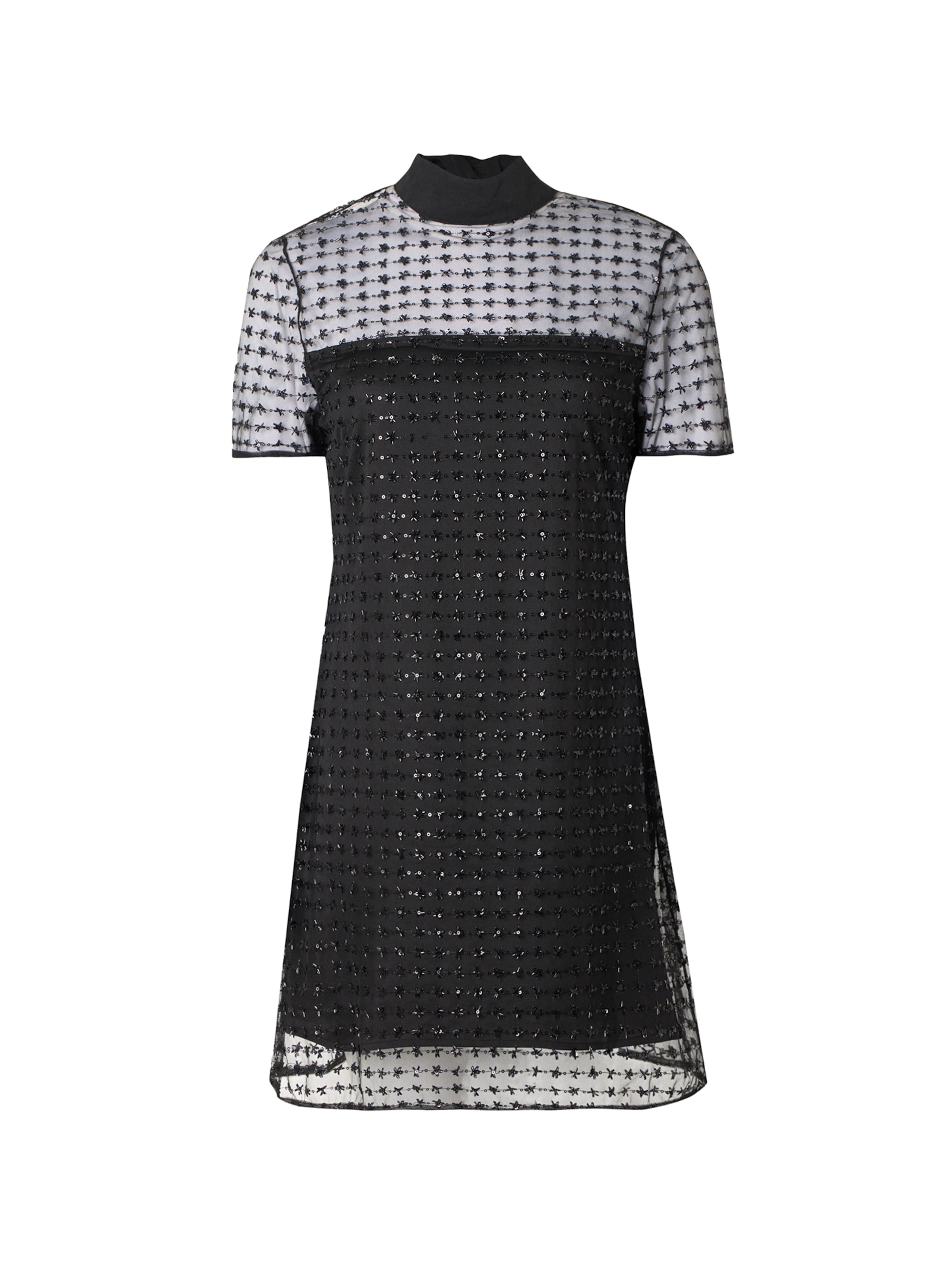 melns Staud Kokteiļkleita 'ILANA': no priekšpuses