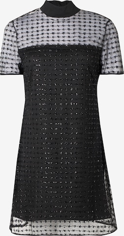 StaudKoktel haljina 'ILANA' - crna boja: prednji dio