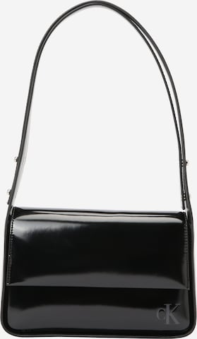 Sac bandoulière Calvin Klein Jeans en noir : devant