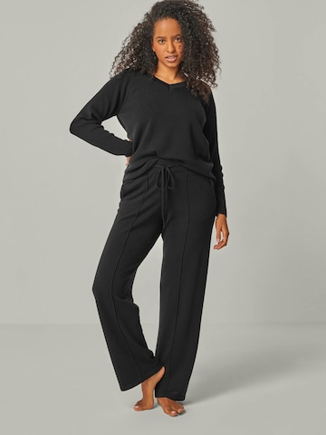 YOU LOOK PERFECT Loungewear 'Dorina & Elisa' in Black: front