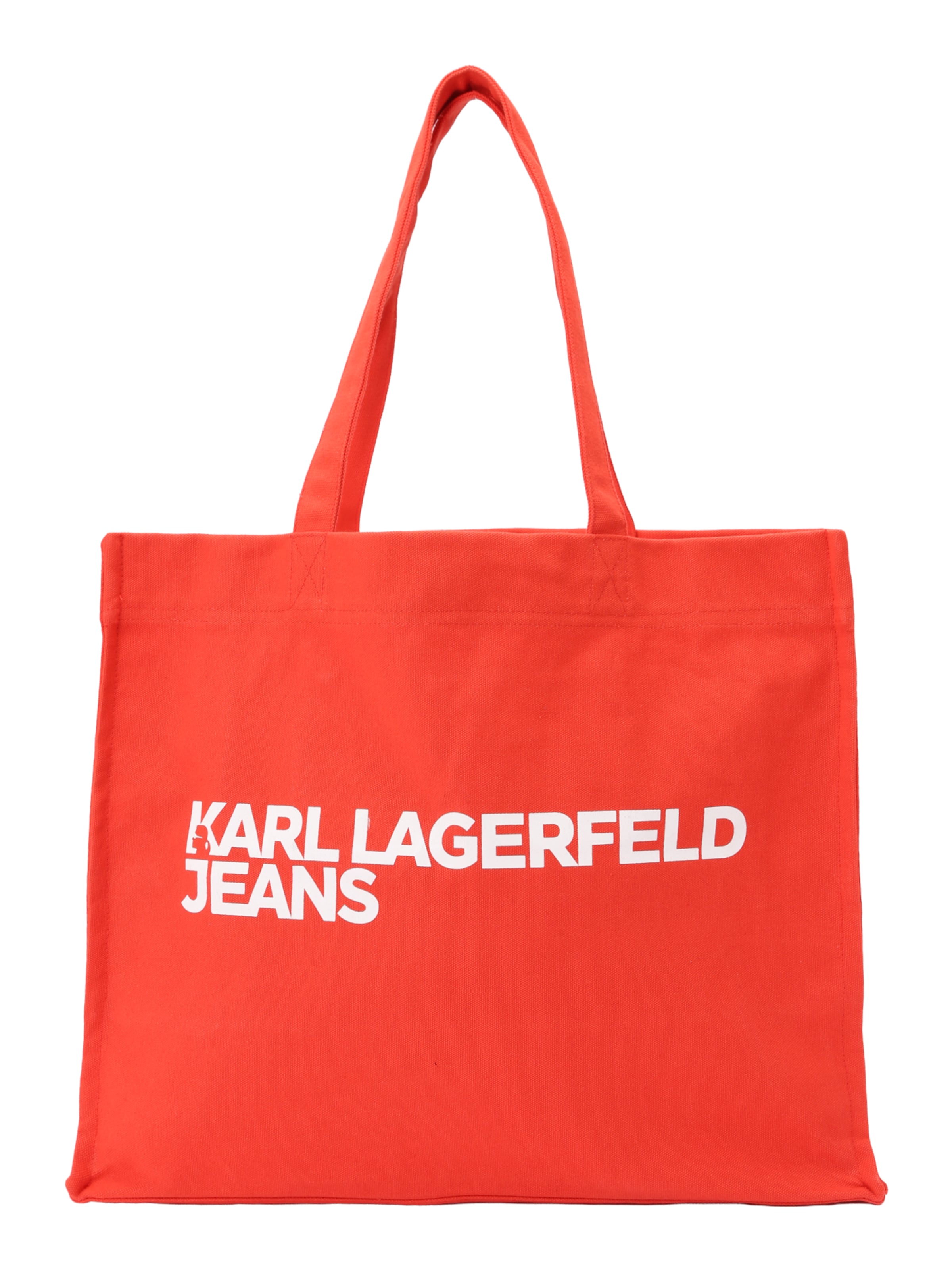 KARL LAGERFELD JEANS - Shopper en rojo: frente