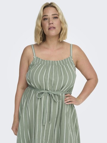 ONLY Carmakoma Summer Dress in Green: front