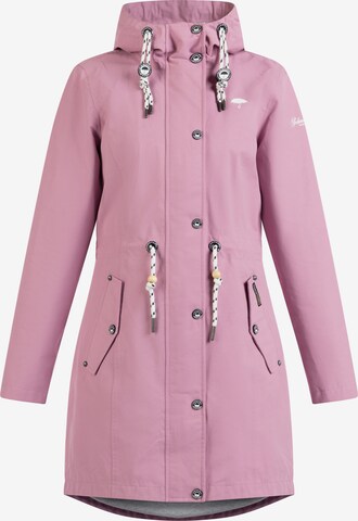 Veste fonctionnelle 'Bridgeport' Schmuddelwedda en rose : devant